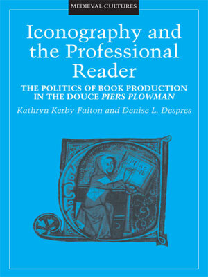 cover image of Iconography and the Professional Reader